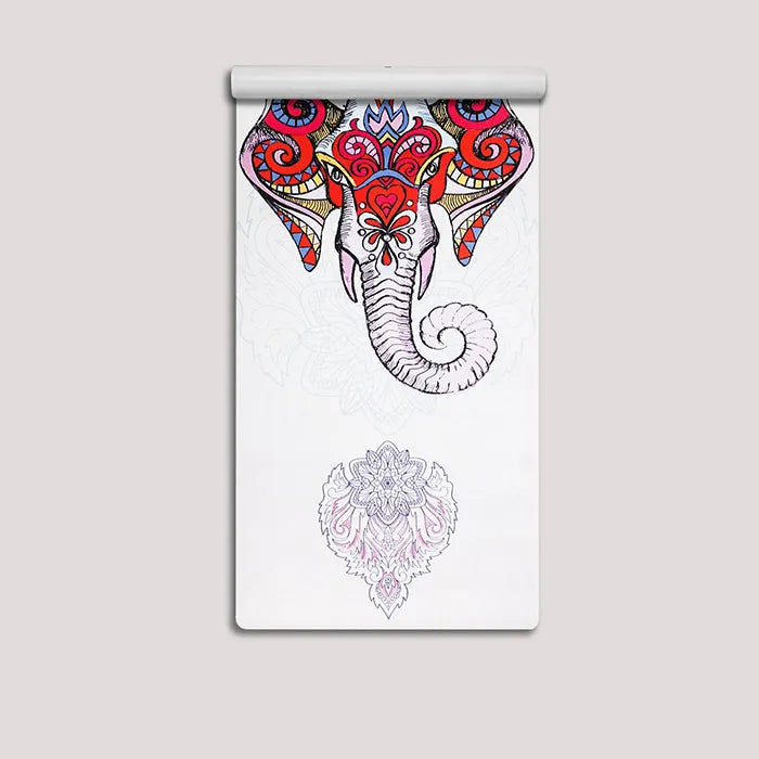 EcoLuxe Elephant Vegan Suede Yoga Mat