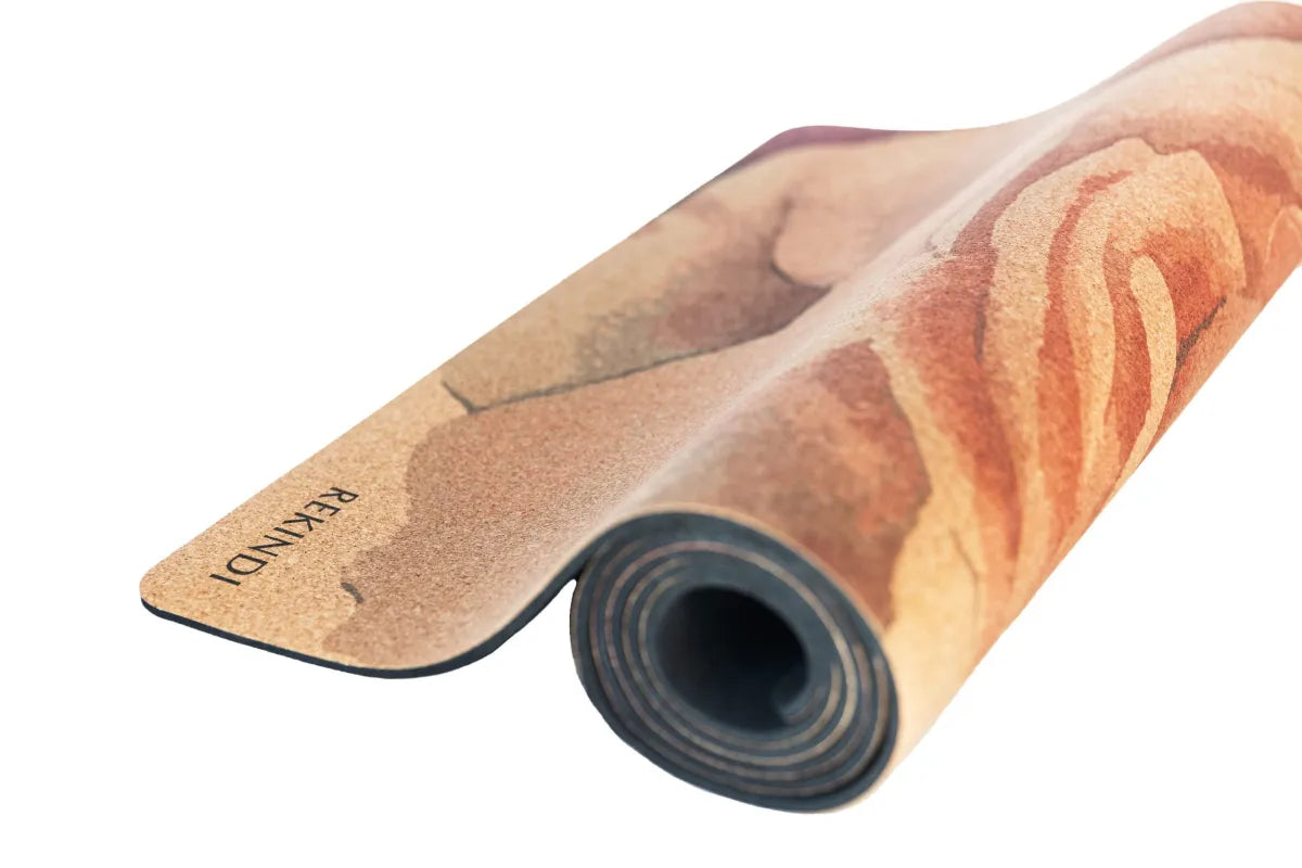 Rose Art Premium Cork Yoga Mat