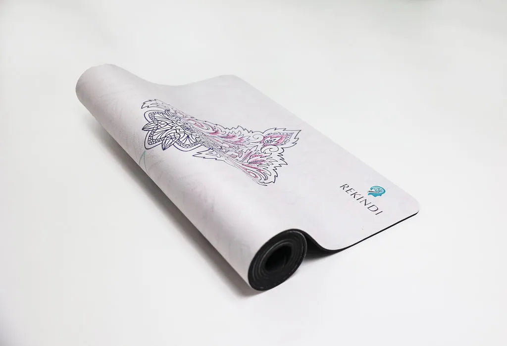 EcoLuxe Elephant Vegan Suede Yoga Mat