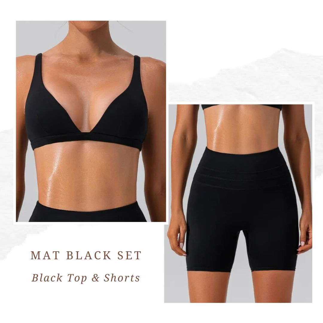 Trail Shorts & Top Activewear Combo