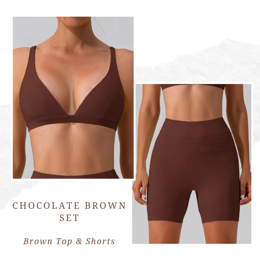 Trail Shorts & Top Activewear Combo