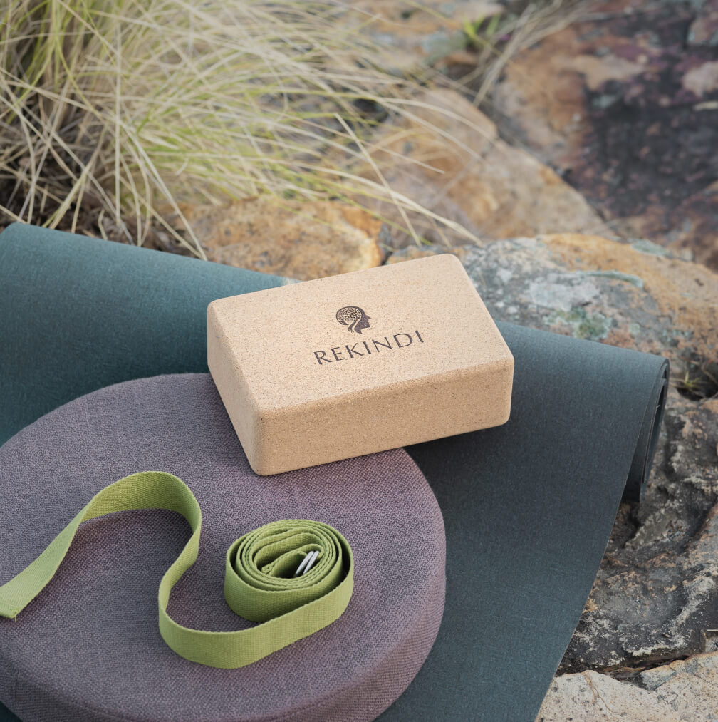 Organic Cork Yoga Block