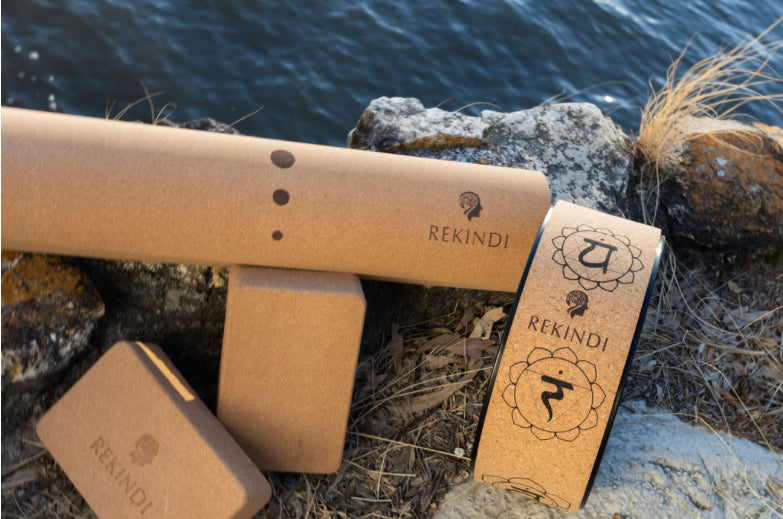 Organic Cork Yoga Block