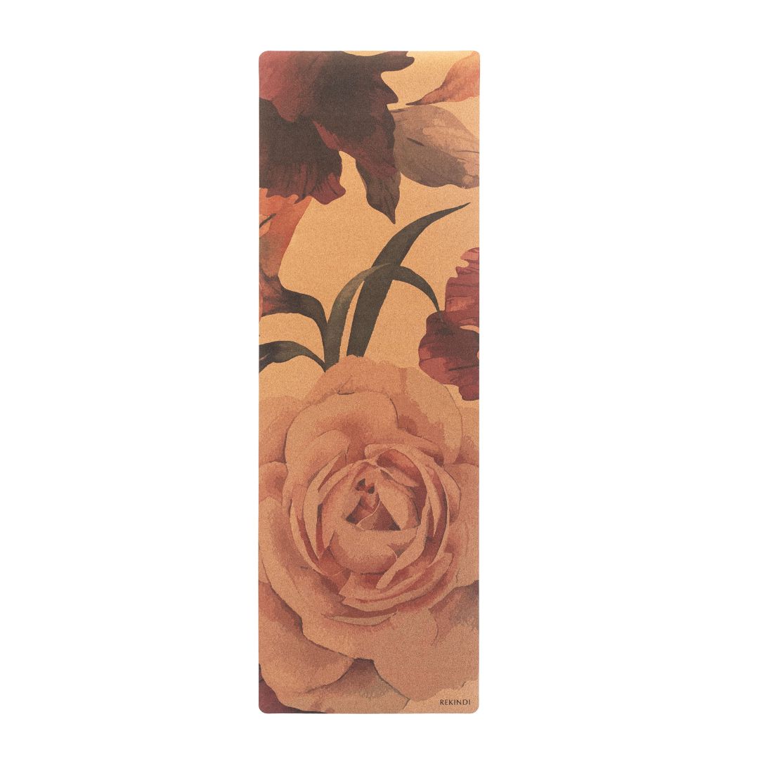 Rose Art Premium Cork Yoga Mat