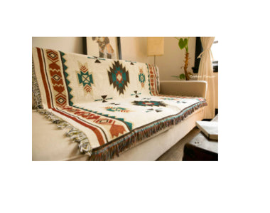 Ethnic Style Woven Blanket