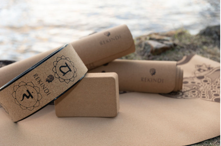 Organic Cork Yoga Block