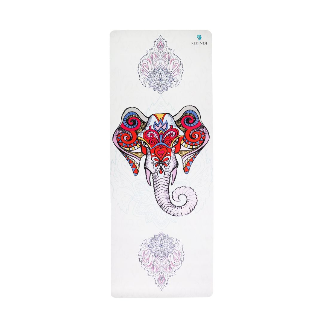 EcoLuxe Elephant Vegan Suede Yoga Mat