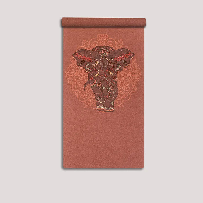 Powerful Elephant Premium Cork Yoga Mat