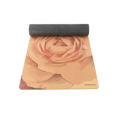 Rose Art Premium Cork Yoga Mat