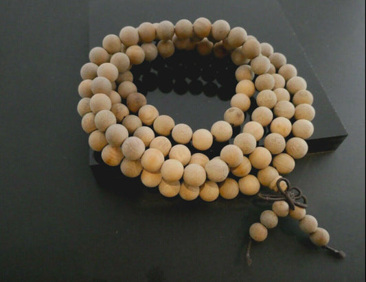 108 Mala Beads - Sandwood Tibetan Buddhism Prayer Beads