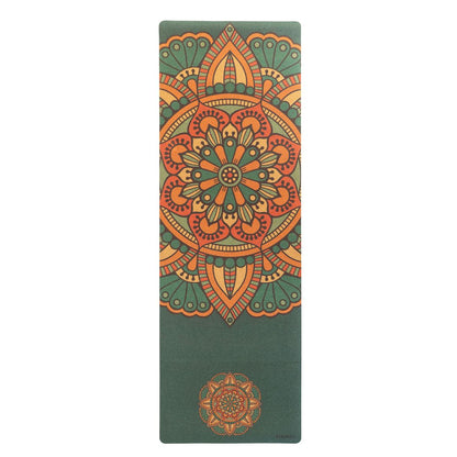 Green Mandala Premium RubberYoga Mat