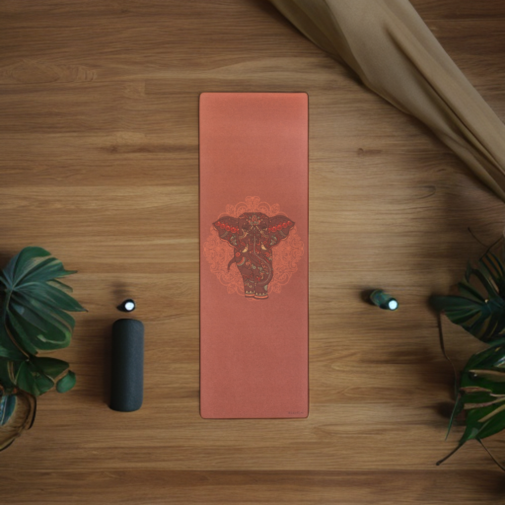 Powerful Elephant Premium Cork Yoga Mat